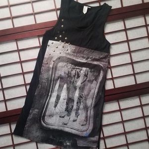 GARCIA BLACK TANK TOP SIZE M